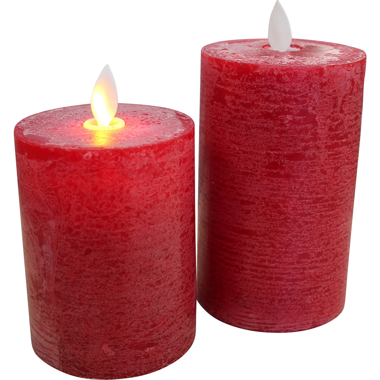 Flameless Candle Red Sml
