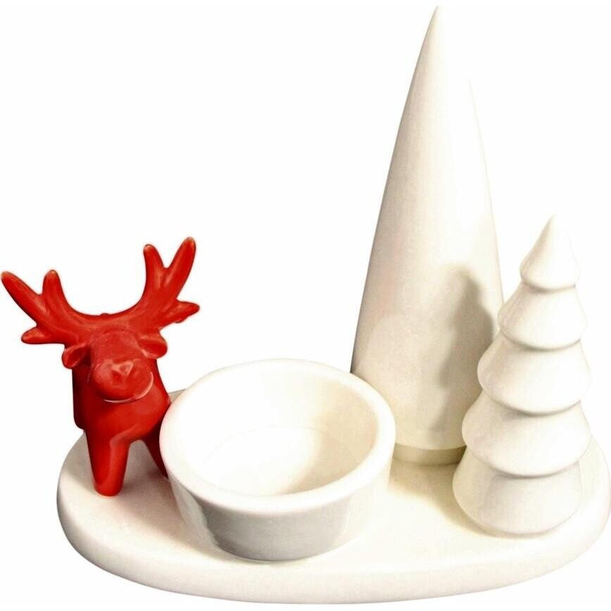 Reindeer Forest Candle Holder