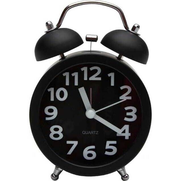 Clock - 3D Black Small