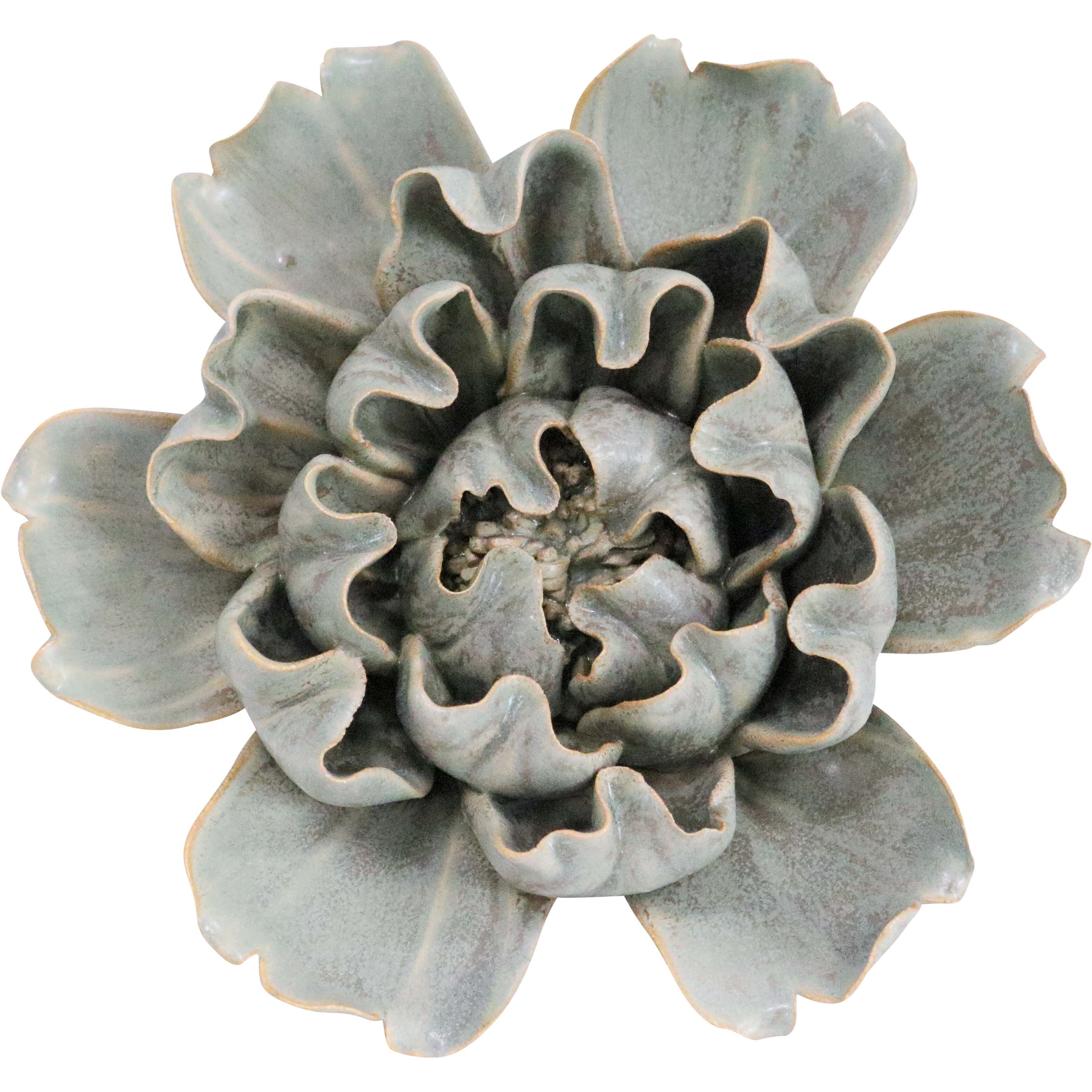 Ceramic Cabbage Silver