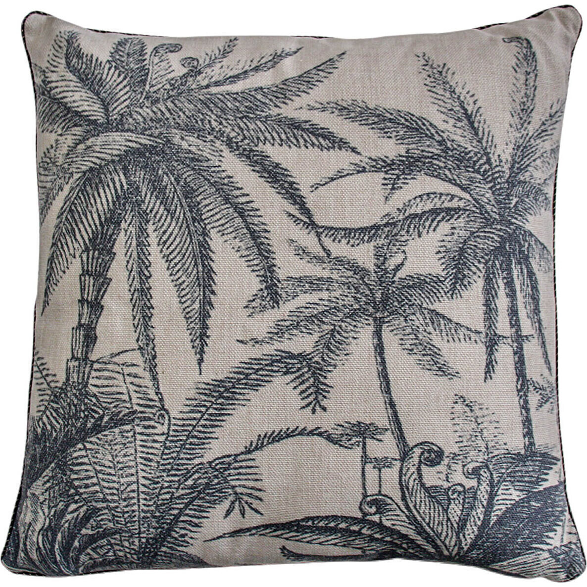 Cushion Black Palm