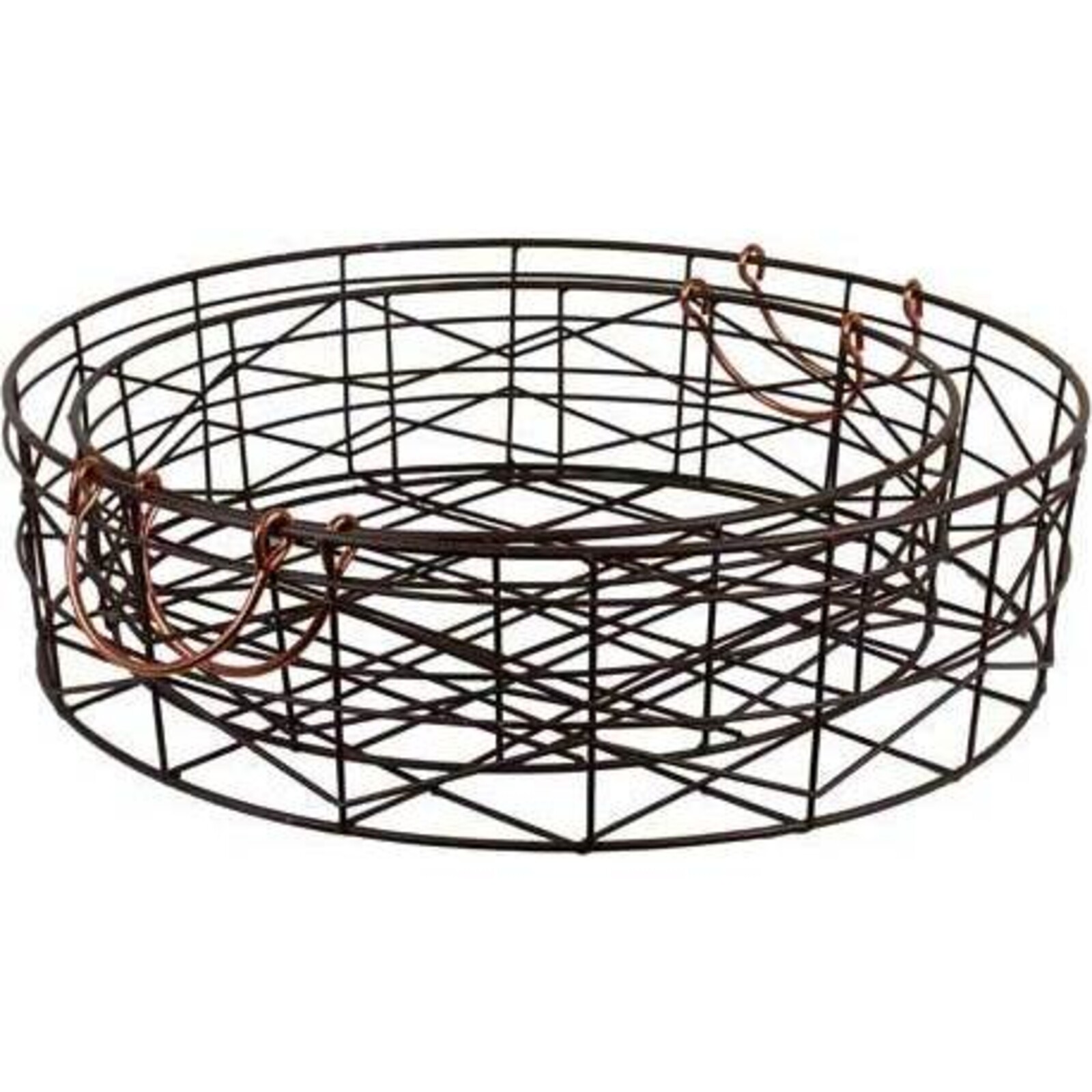 Wire Baskets Cobe Round S/2