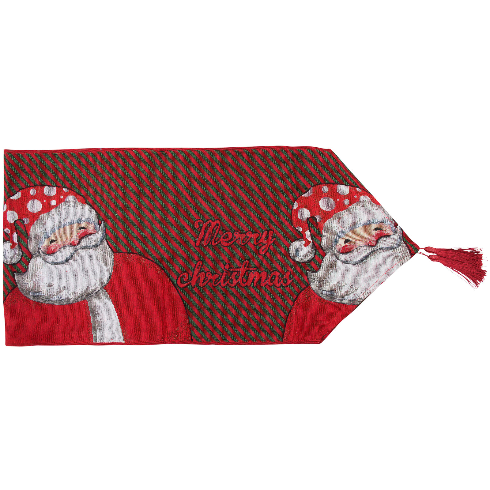 Table Runner Happy Santa