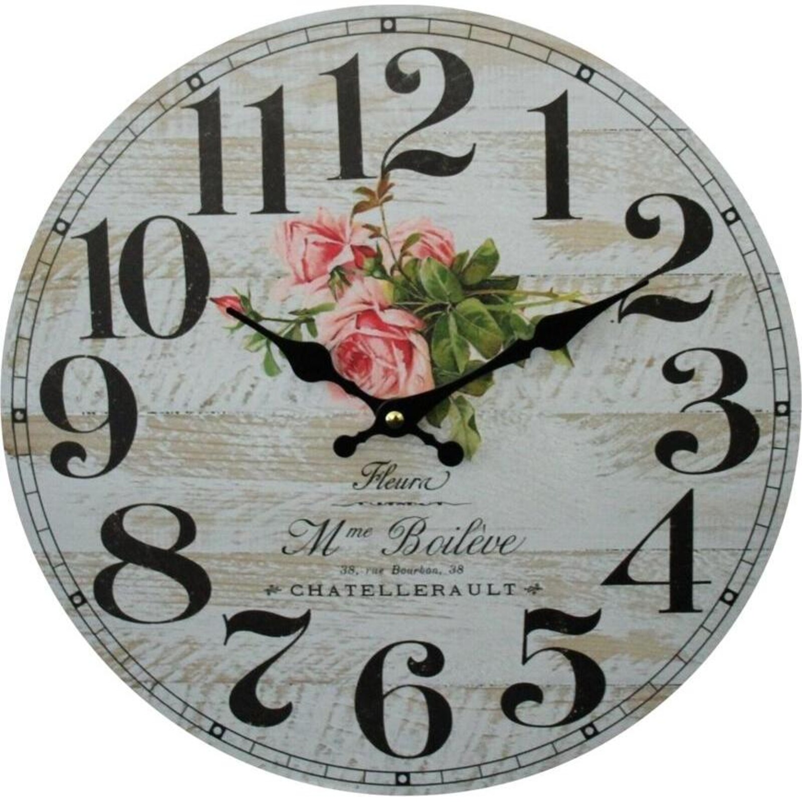 Clock La Fleur 34cm