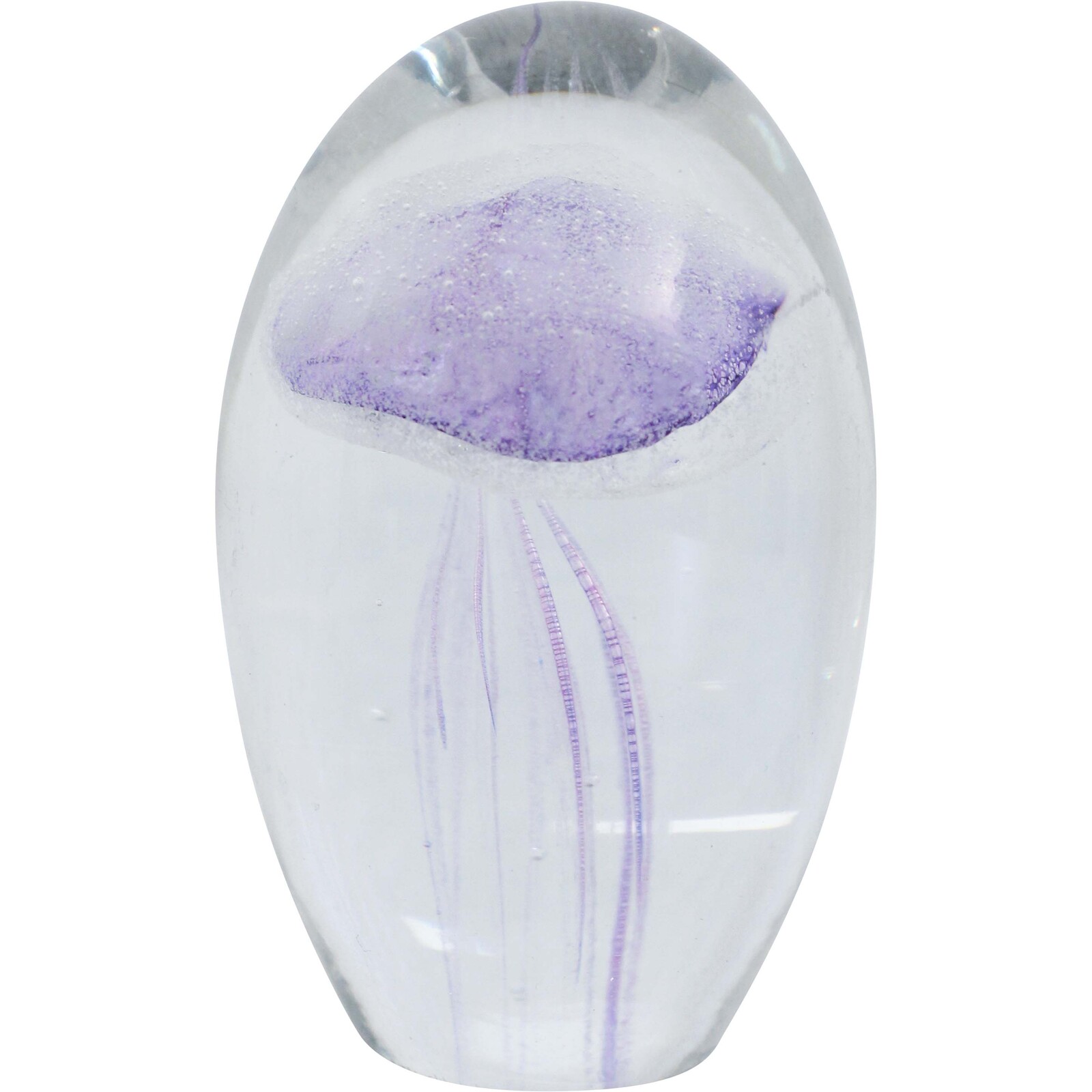Glass Jellyfish Mini Purple