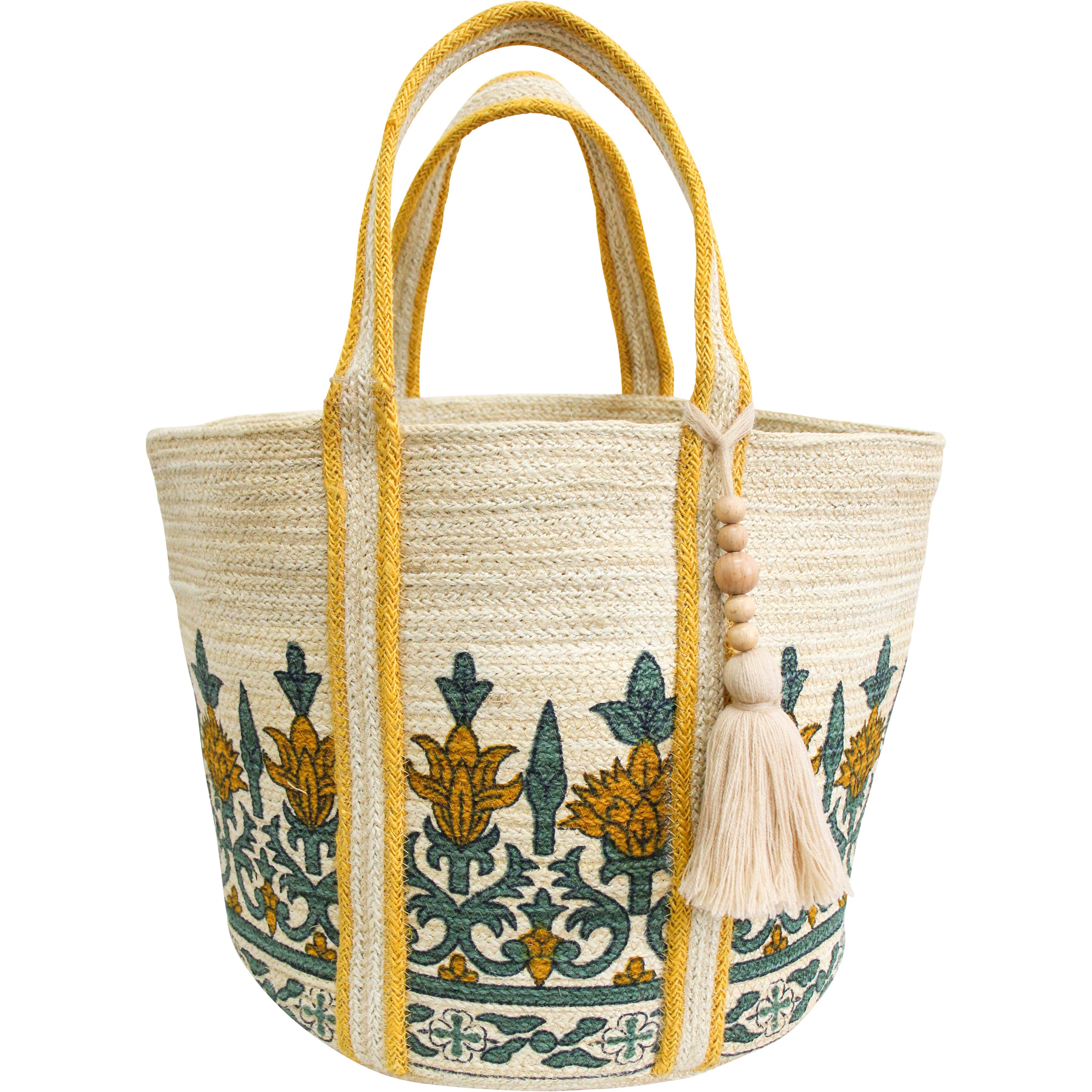 Fia Jute Shopper Bag