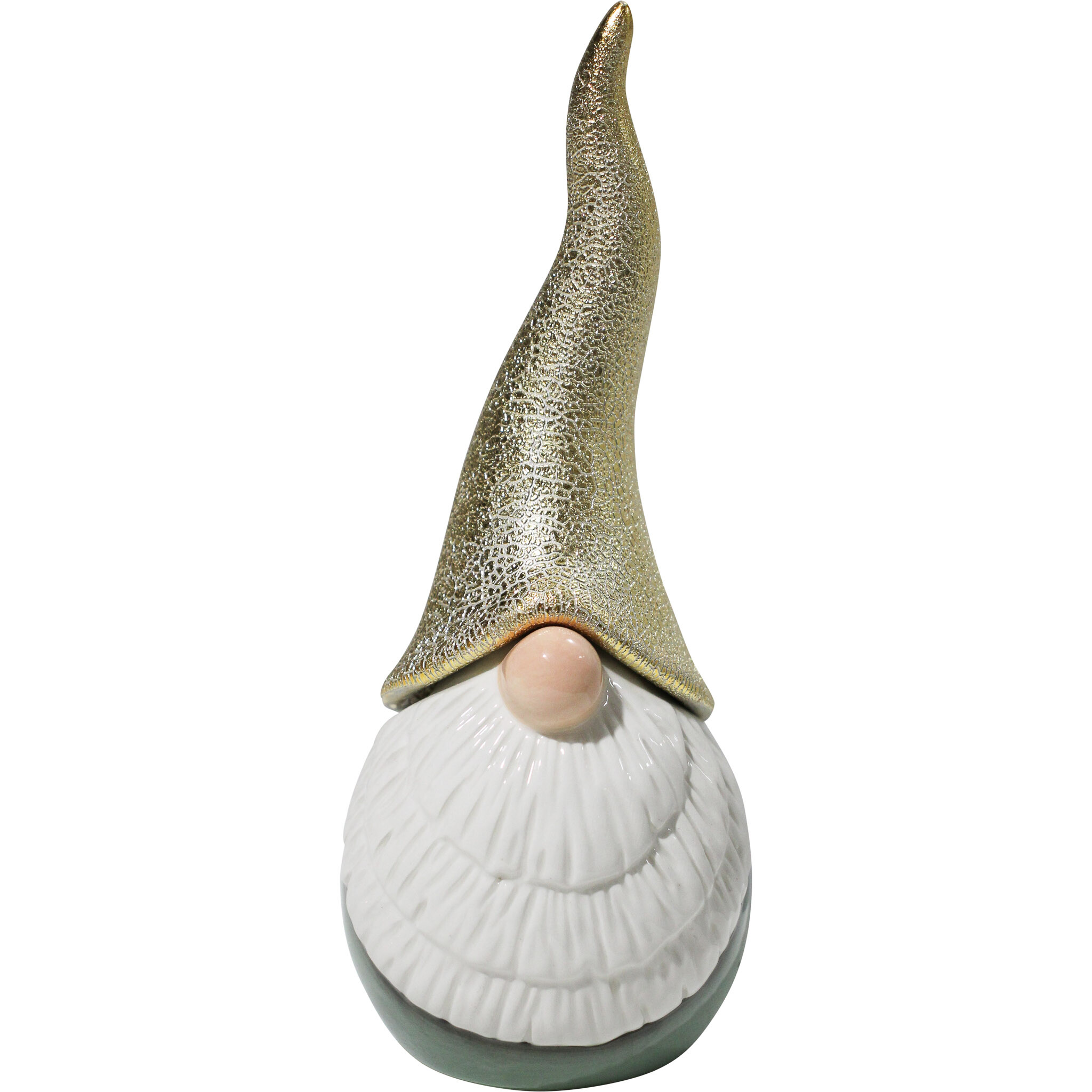 Santa Gnome Green Tall