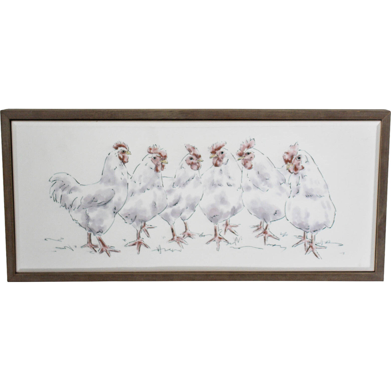 Framed Chicken Cluster