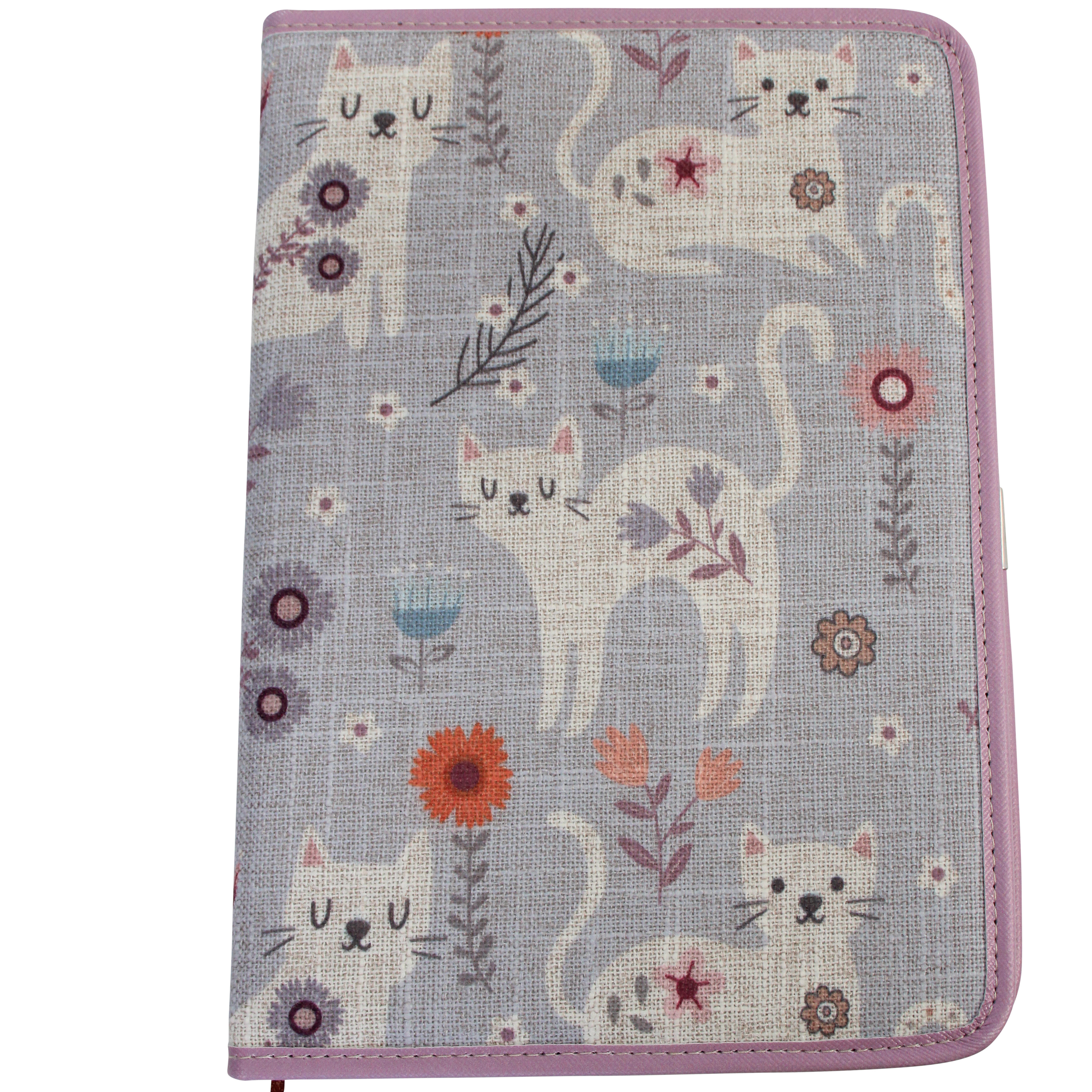 Notebook Lrg Fancy Felines