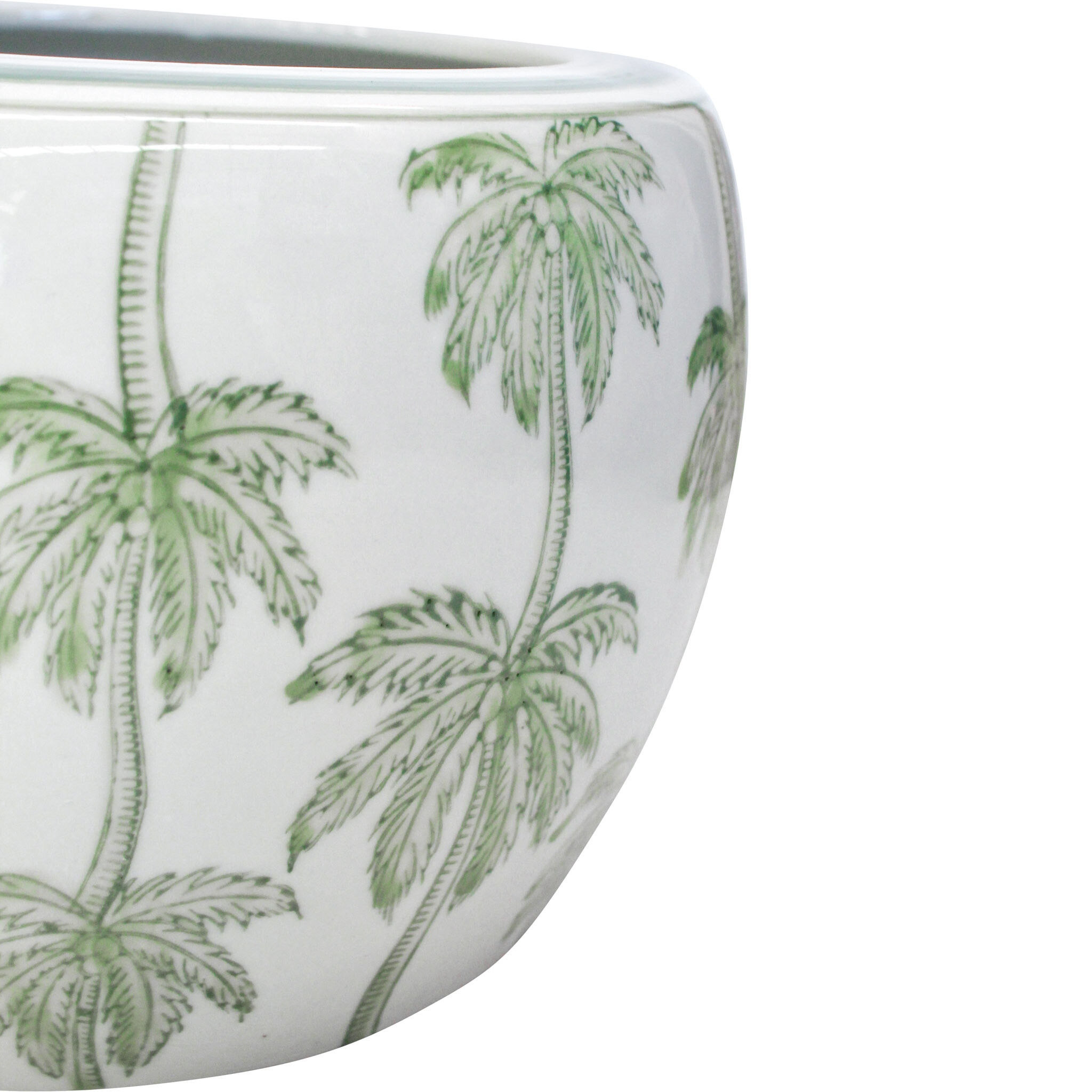 Planter Fern Barbados Lrg