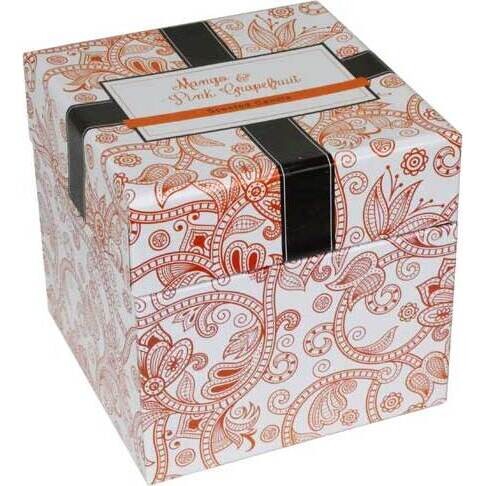 Mango & Grapefruit  Boxed Candle-7.5cm