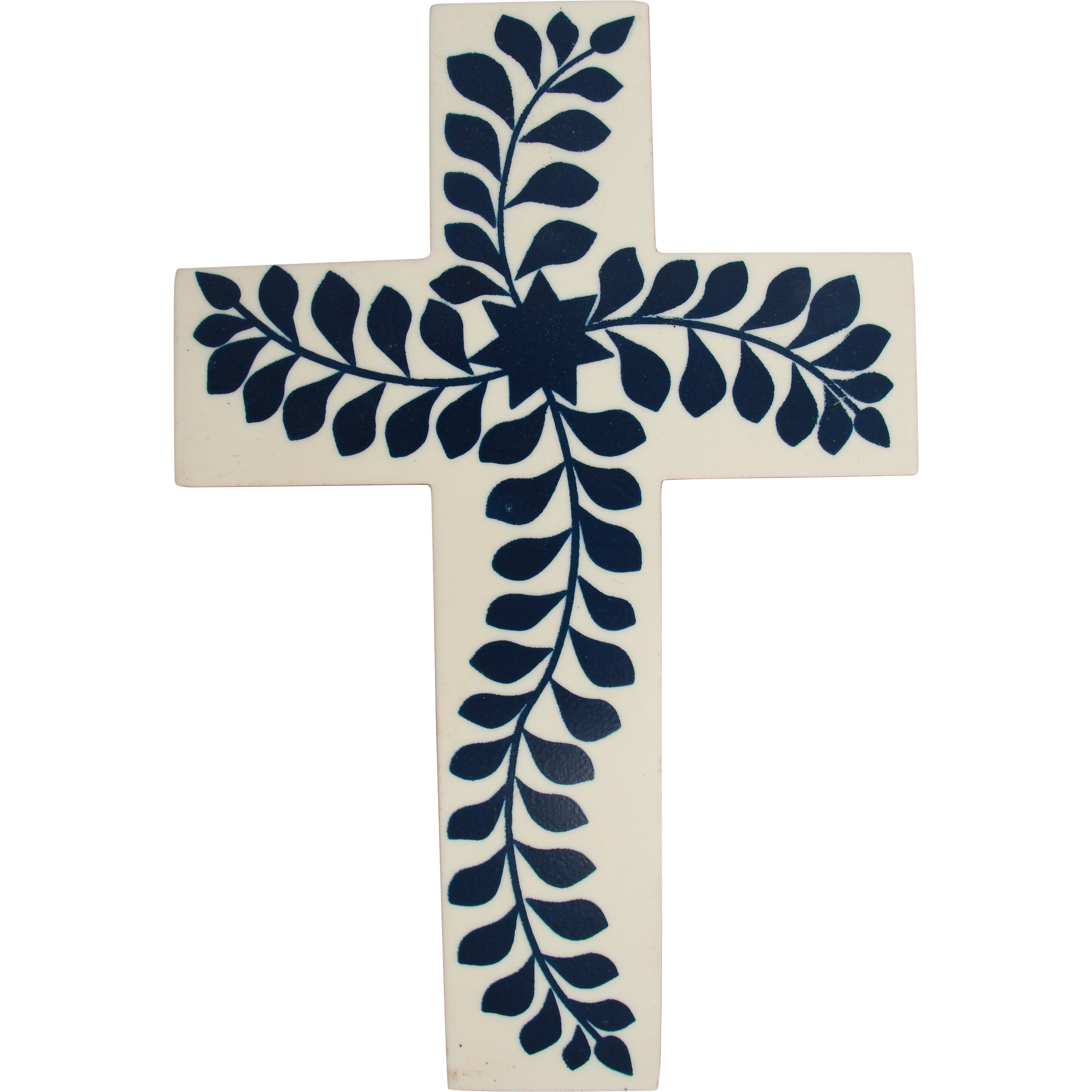 Hanging Cross Floral