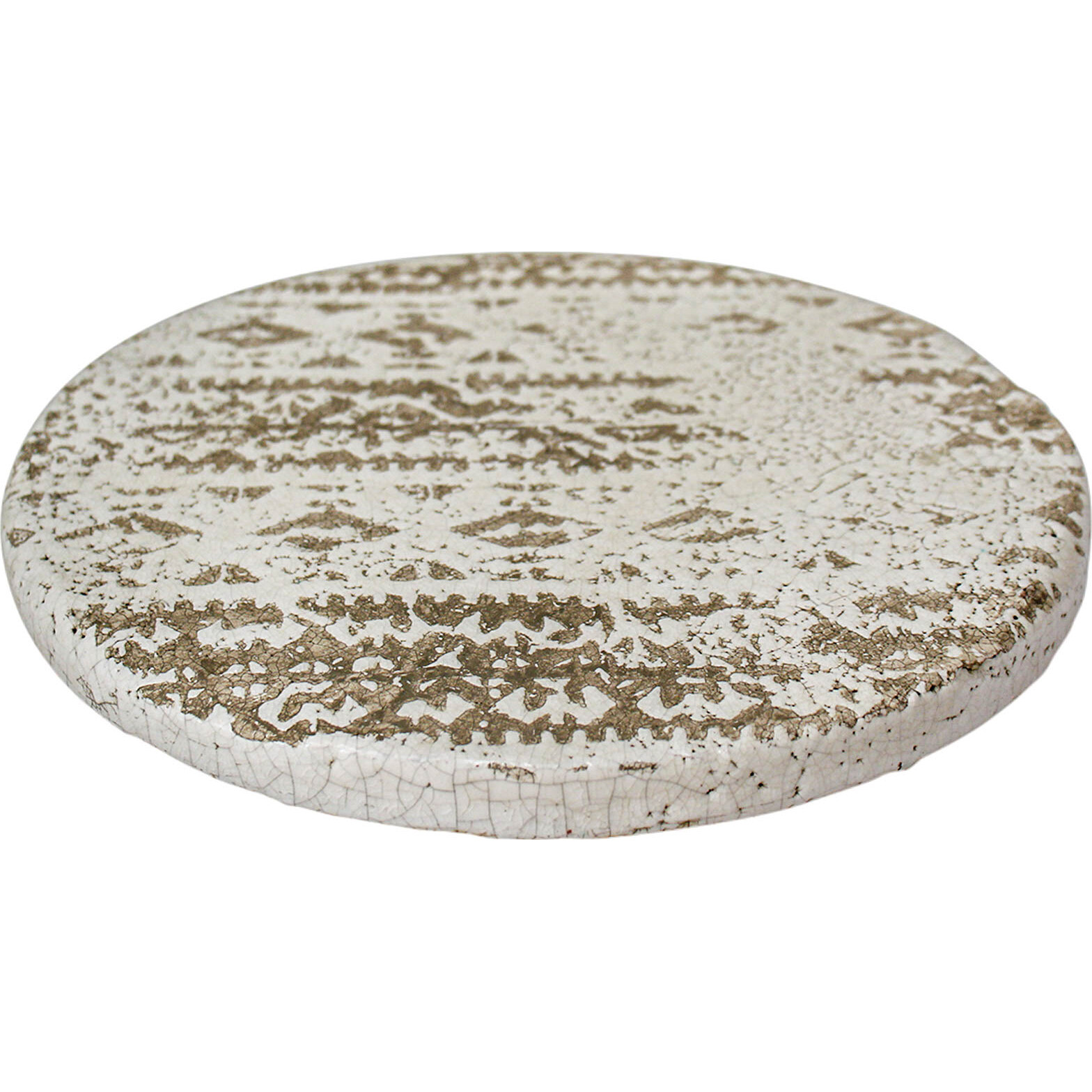 Tray Round Textured