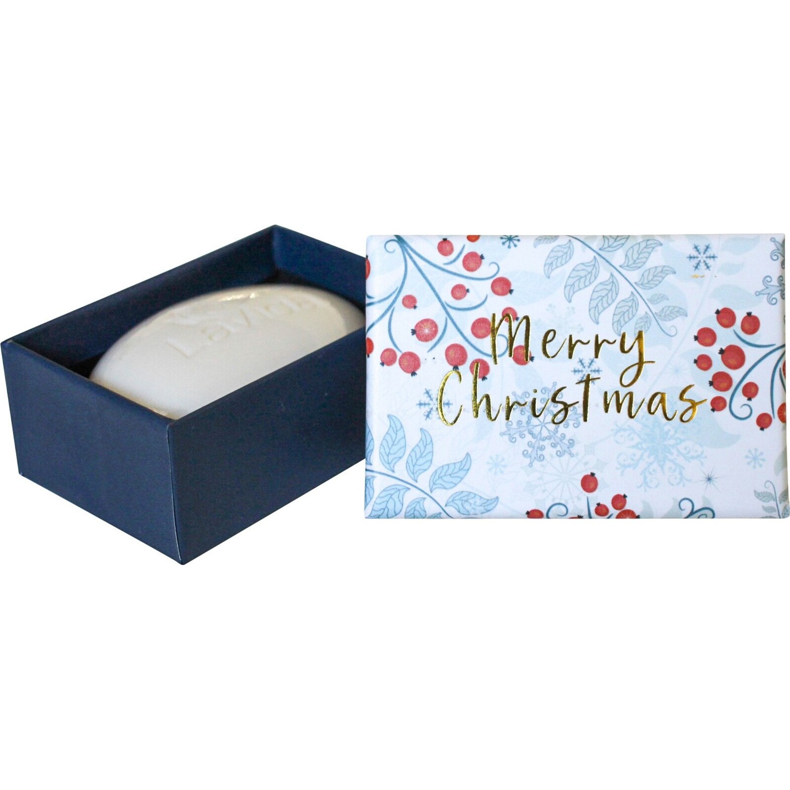 Soap Merry Christmas Blue