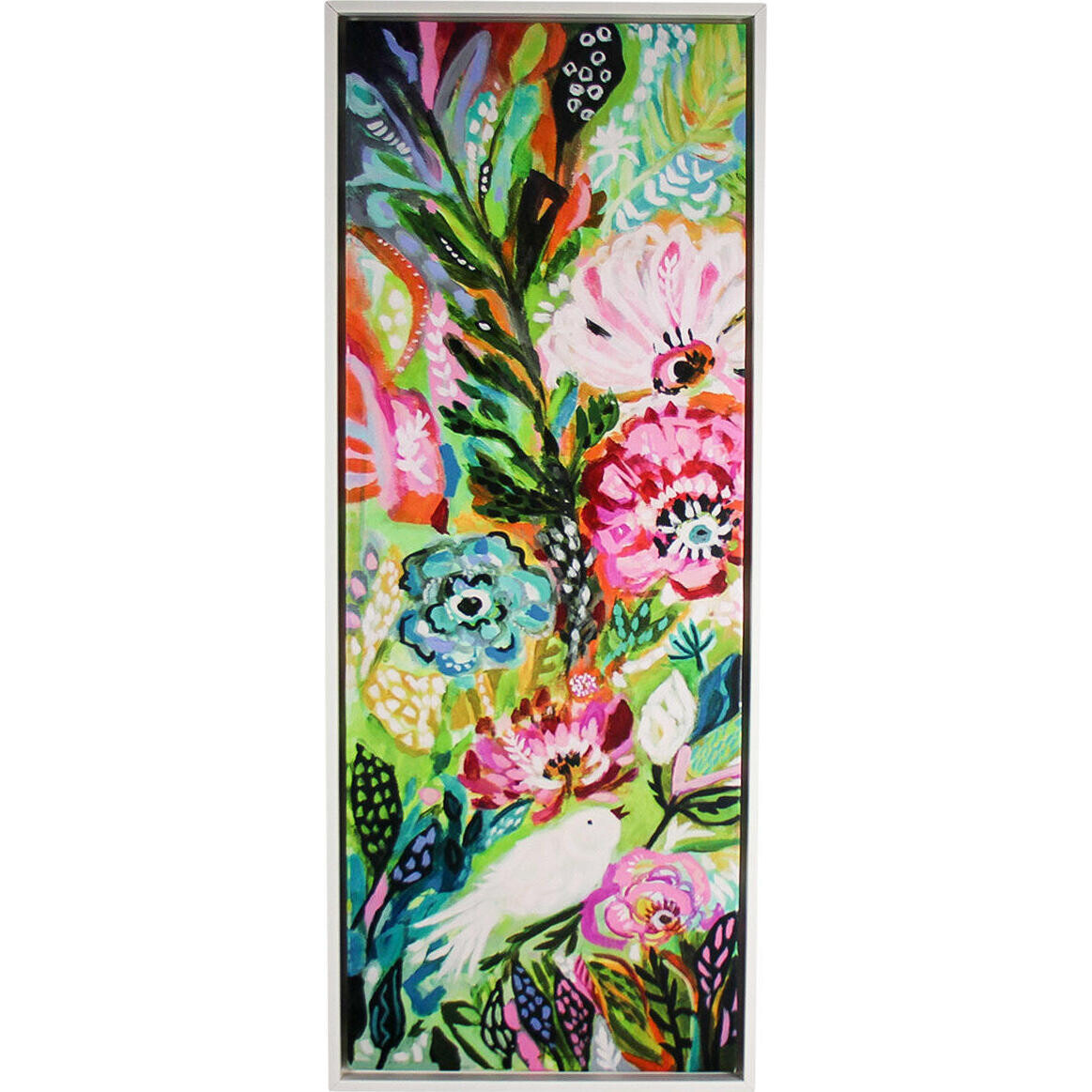 Framed Canvas Spring Birds 1