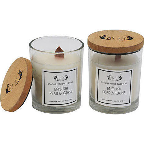 Candle Crackle Wick English Pear