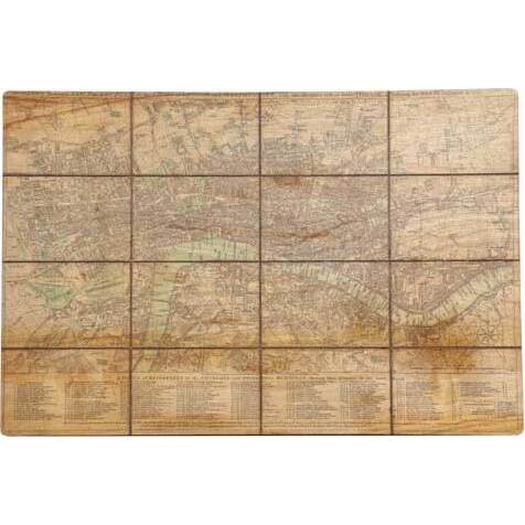 Print Vintage London Map