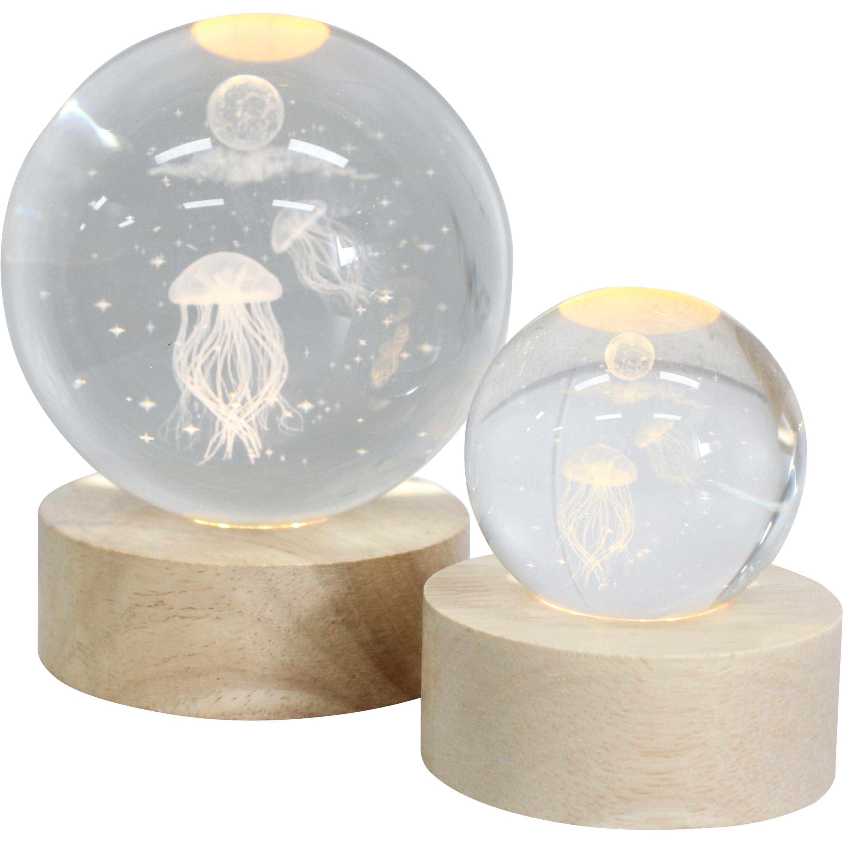 LED Ball Lrg Jellyfish Pair