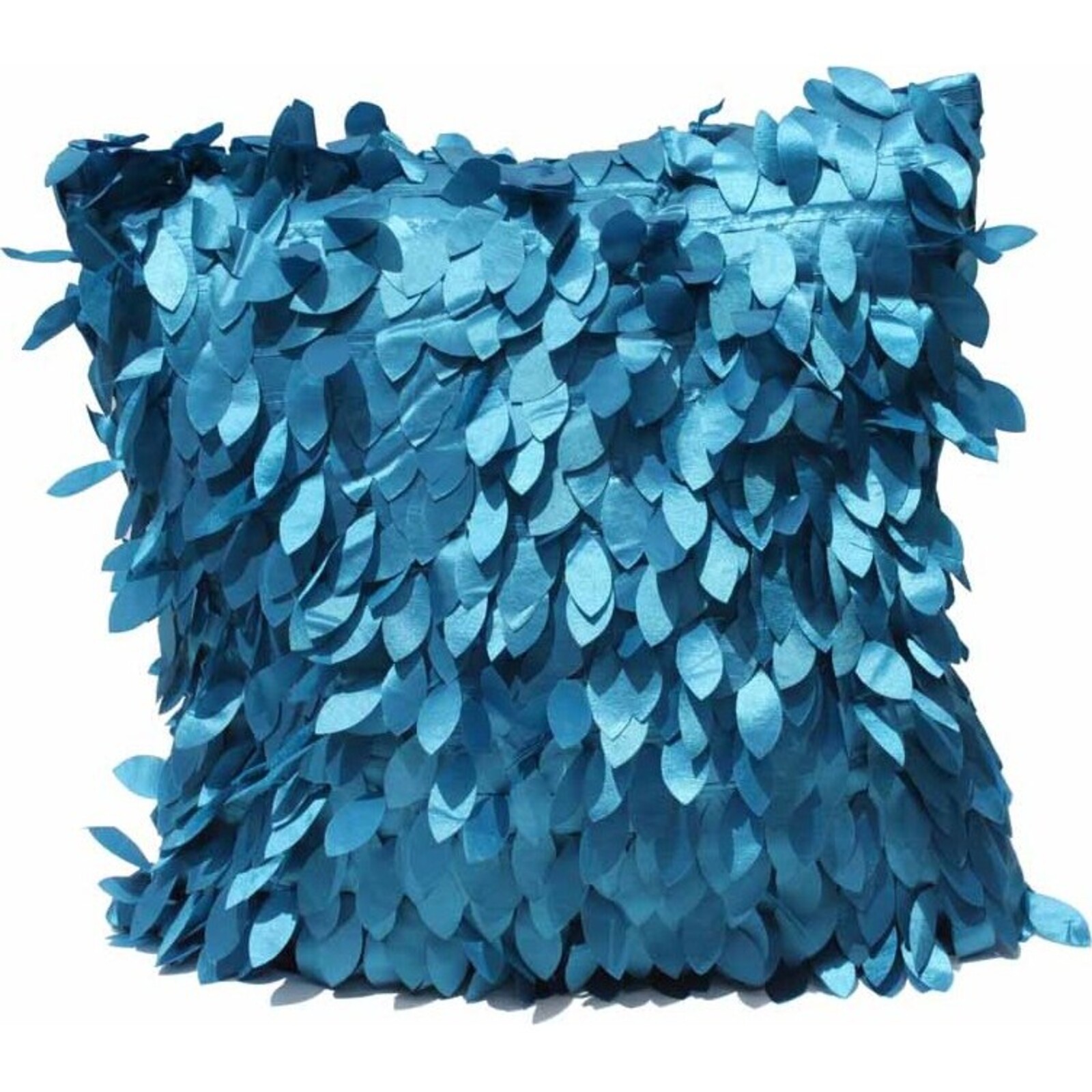 Cushion - Cut Leaf Blue
