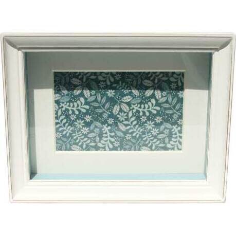 Box Frame Egg Blue Edge