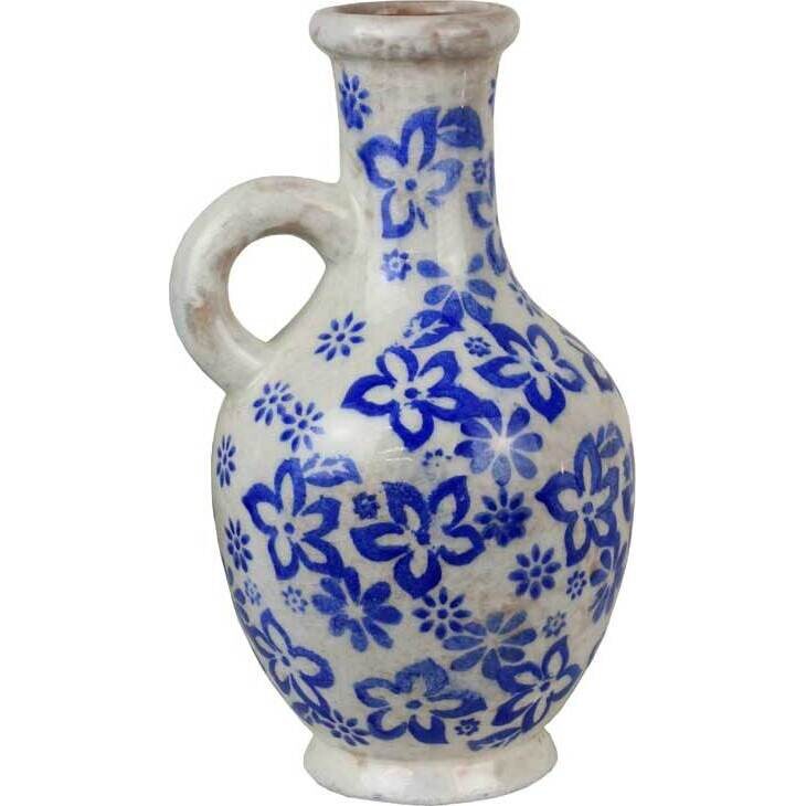 Jug Blue Floral Small