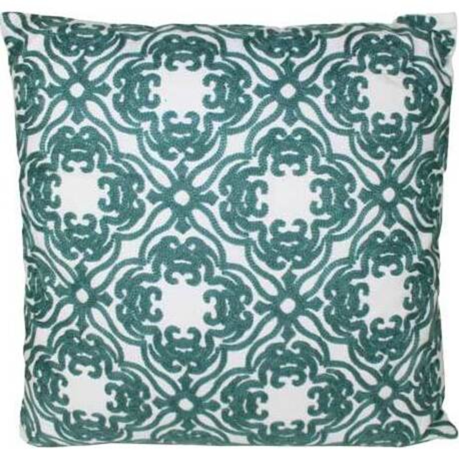Cushion Teal Pattern