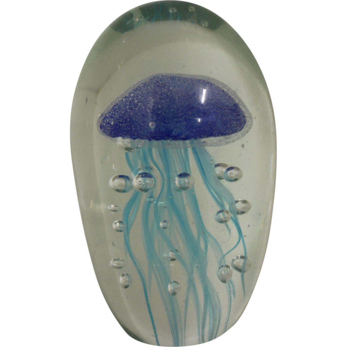 Paperweight Jellyfish Lrg Dk B