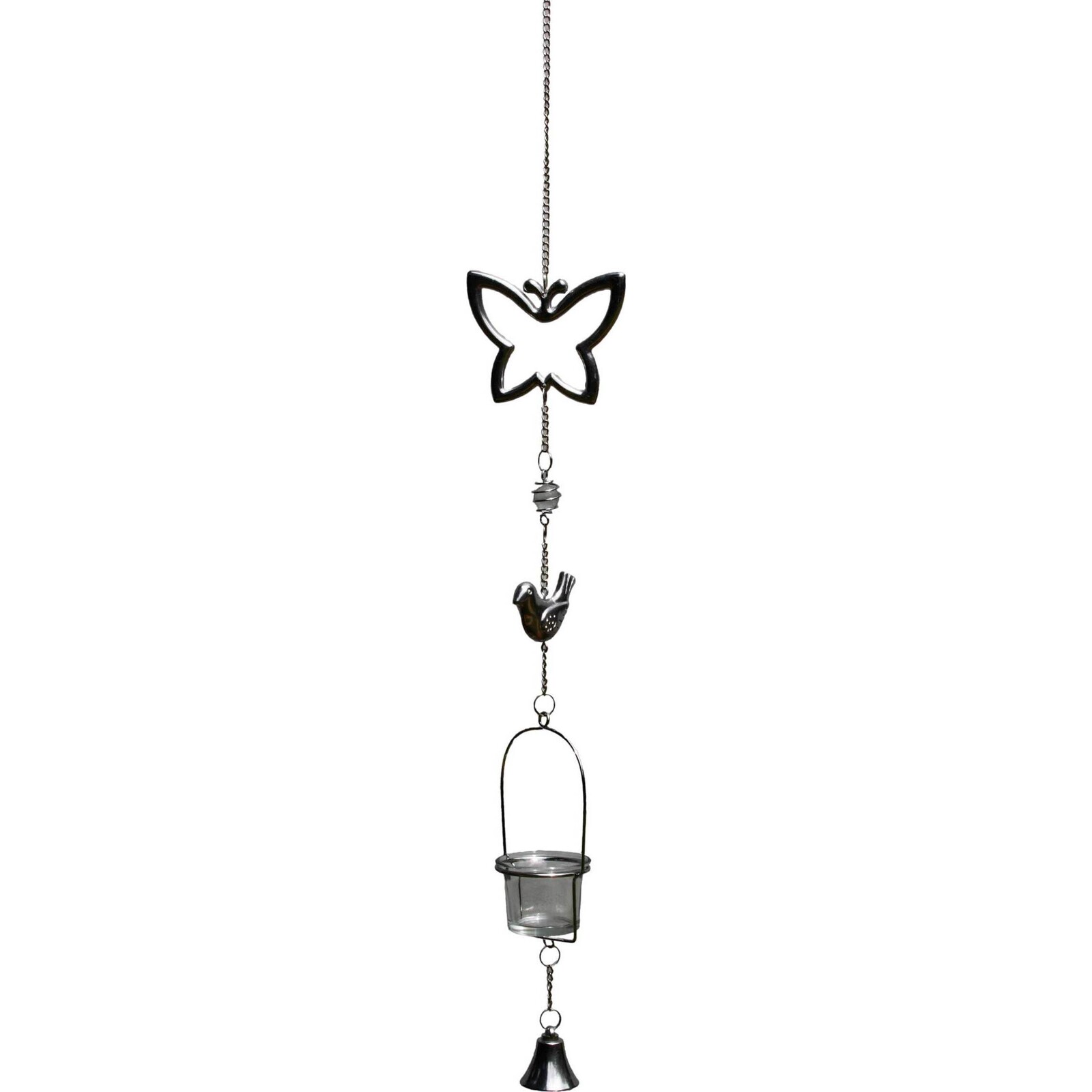 Hanging C/holder Etain Butterfly