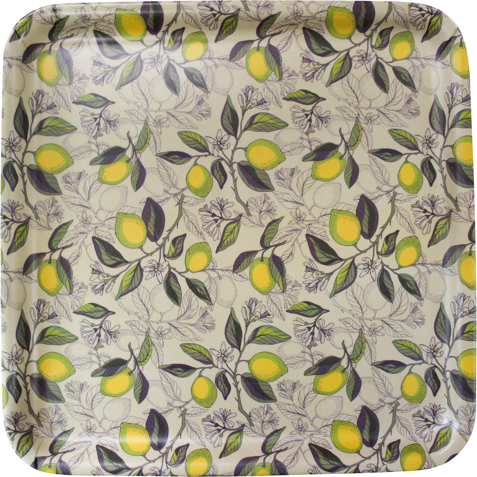Tray Square Citron/Lemons