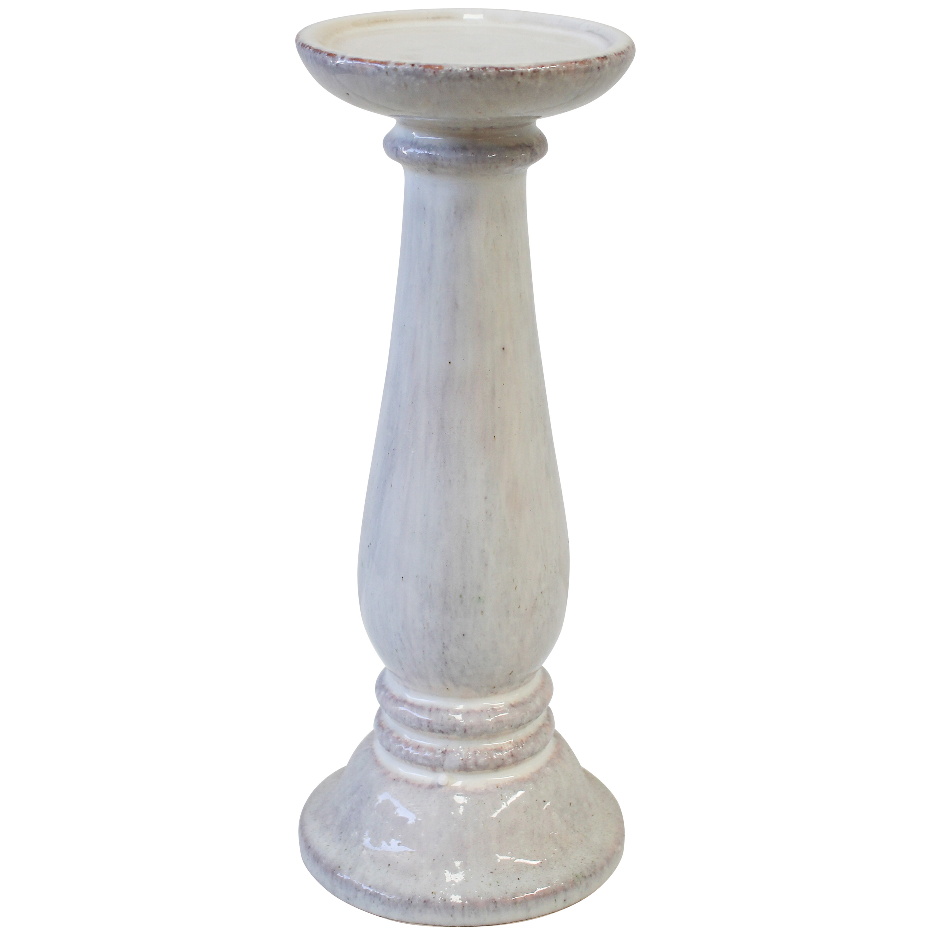 Candle Holder Ivory Med