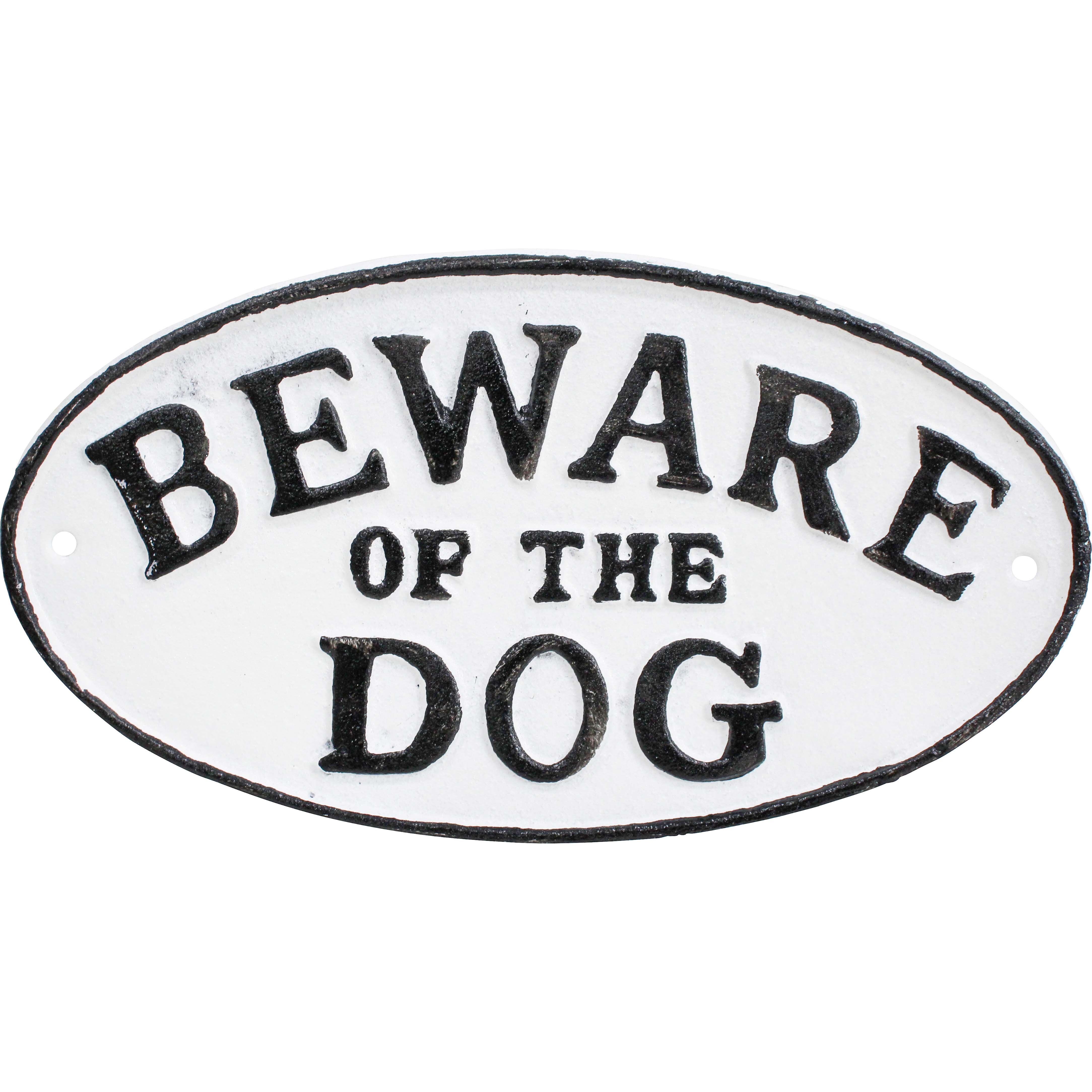 Sign Beware Dog