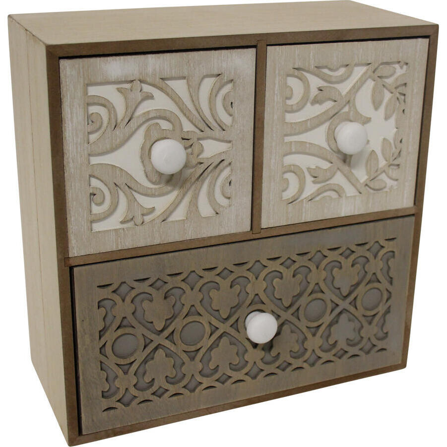 Drawer Set Cut Pattern Square