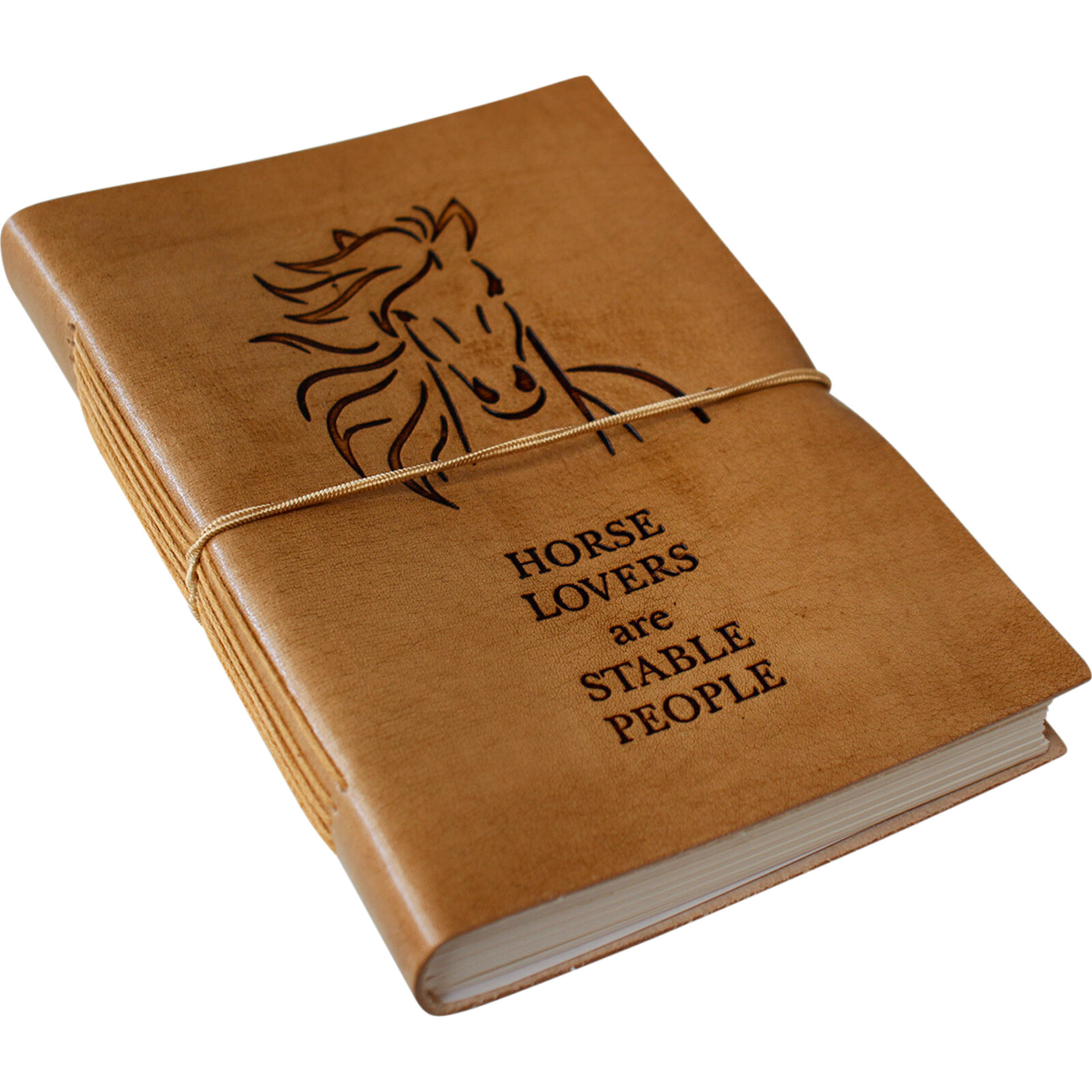 Leather Notebook Horse