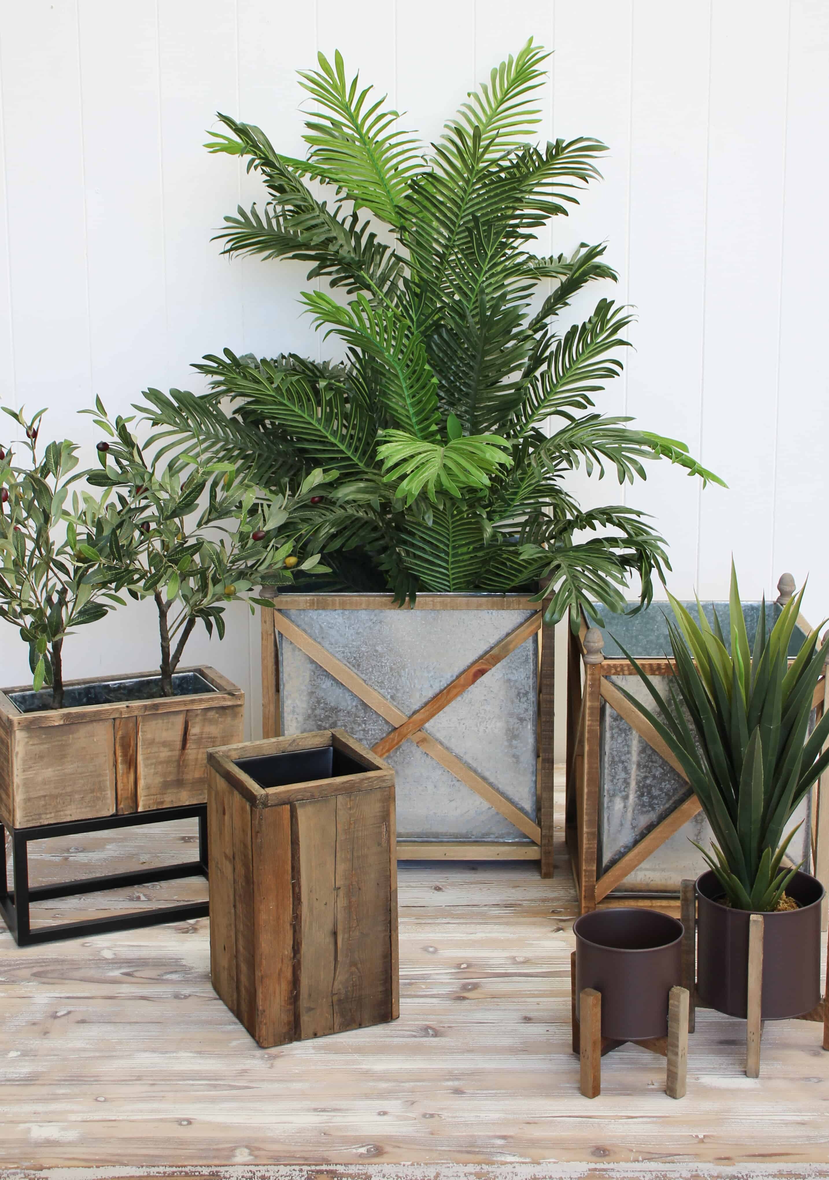 Large Planters S/2 