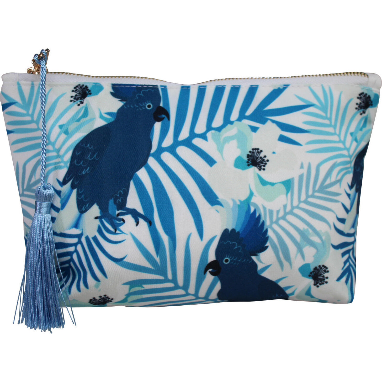 Cosmetic Bag Blue Cockatoo