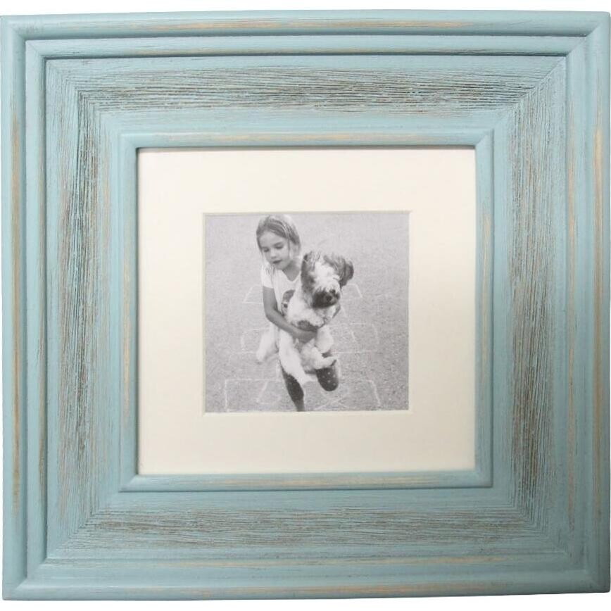 Frame Scratching Teal 3x3