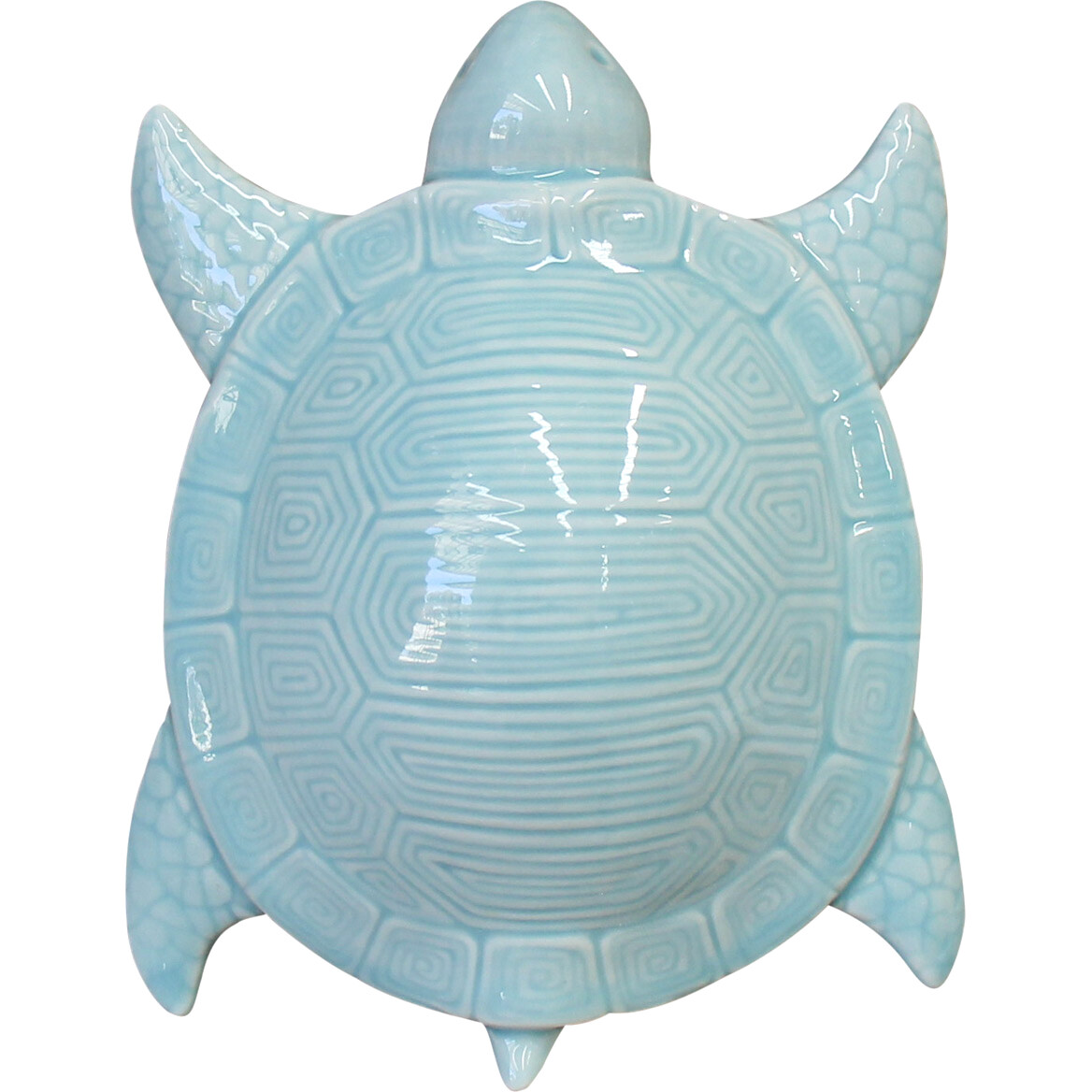 Turtle Decor Lrg Seafoam