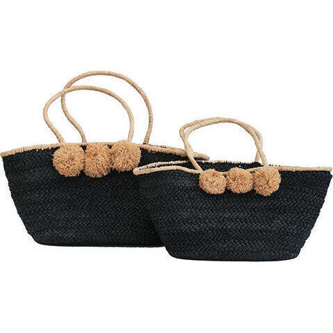 Market Bag Black Set/2