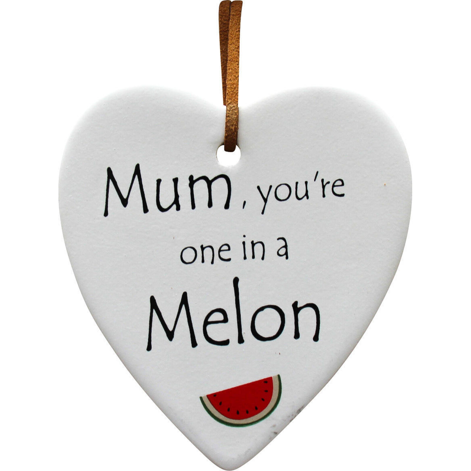 Hanging Heart Mum Melon
