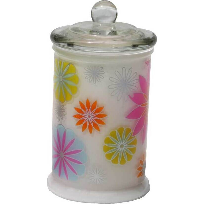 Jar Candle - Spiro Flower Large