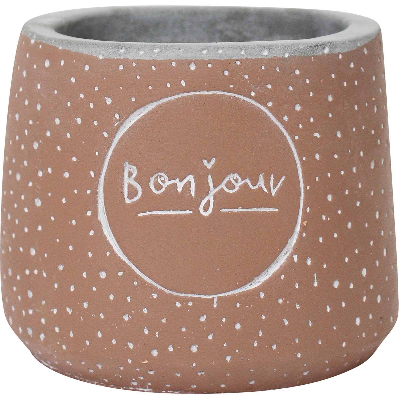 Mini Planter Bonjour Tan