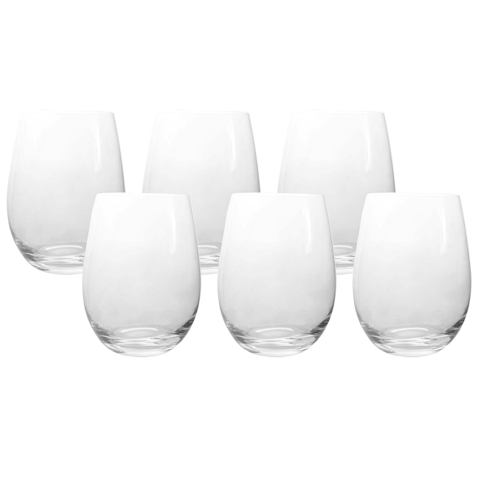 Stemless S/6 Wine Glass