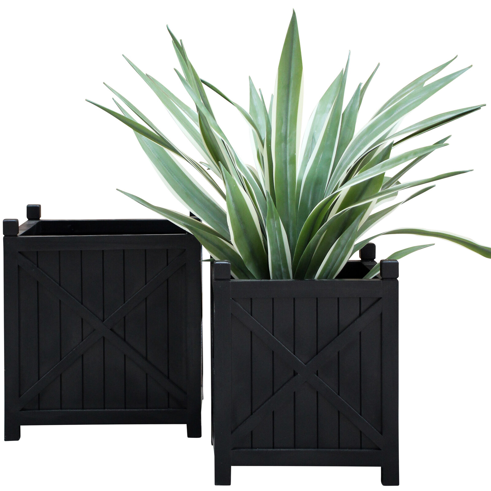 Planter S/2 Weatherboard Charcoal