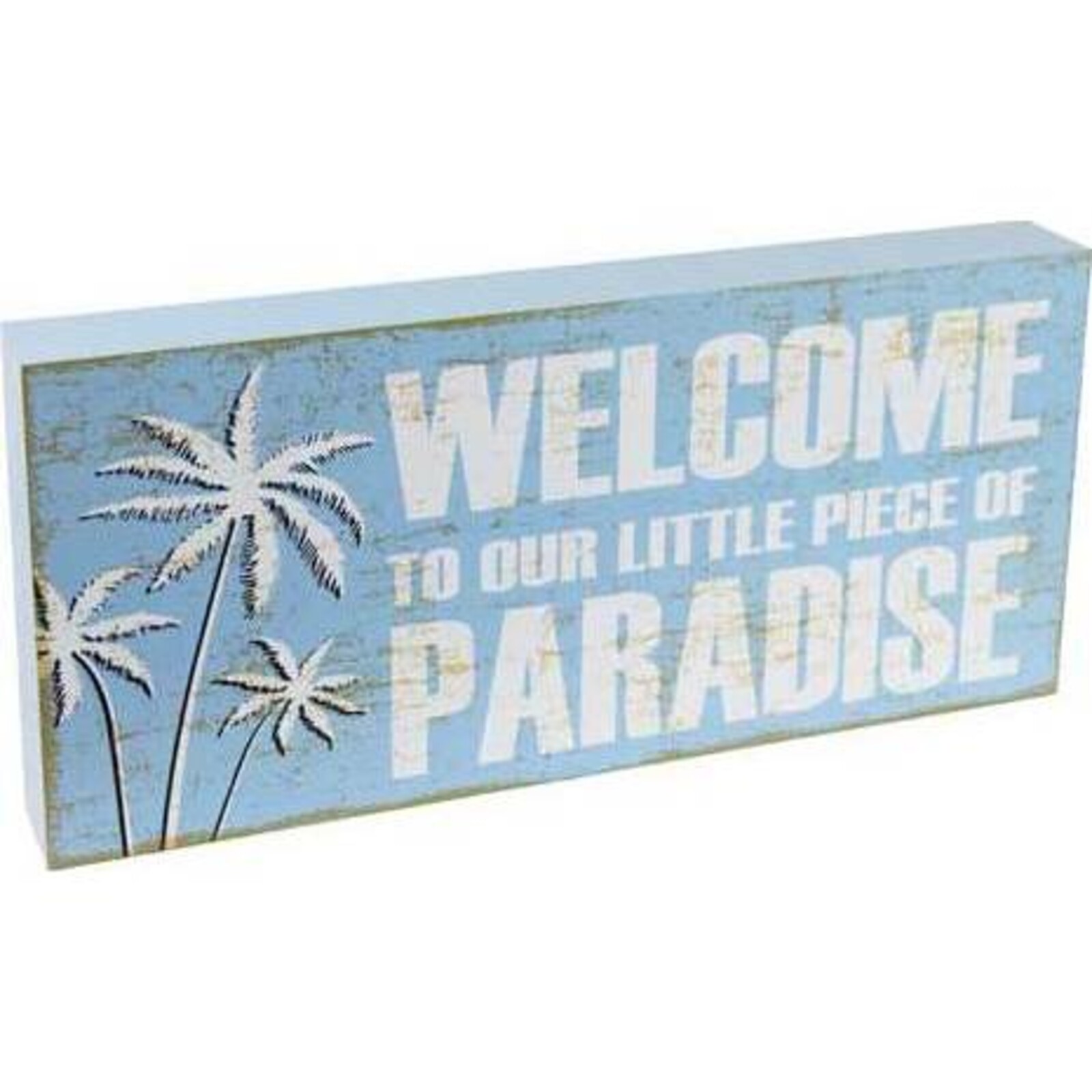 Sign Welcome Paradise