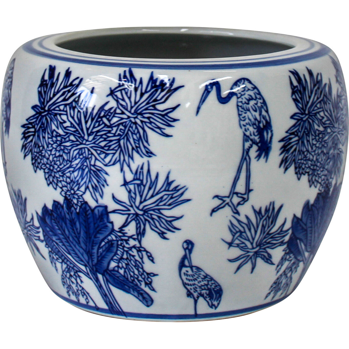 Planter Blue Stork