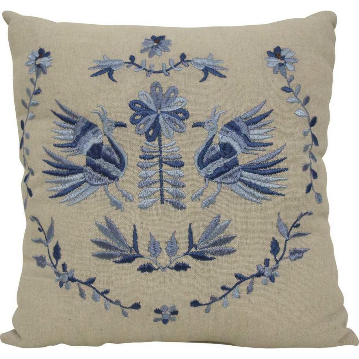 Cushion Blue Folk