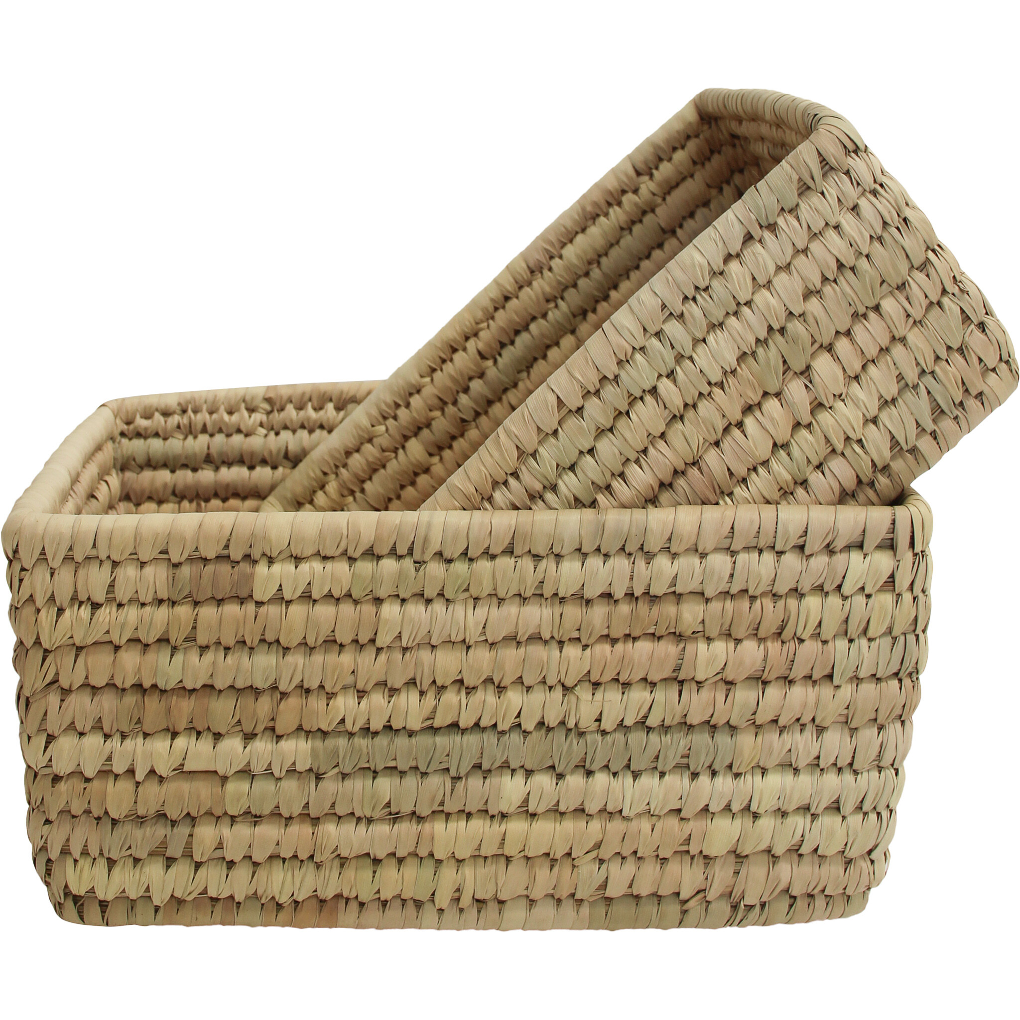 Basket Storage Date Leaf S/2