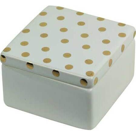  Box Gold Dot Square