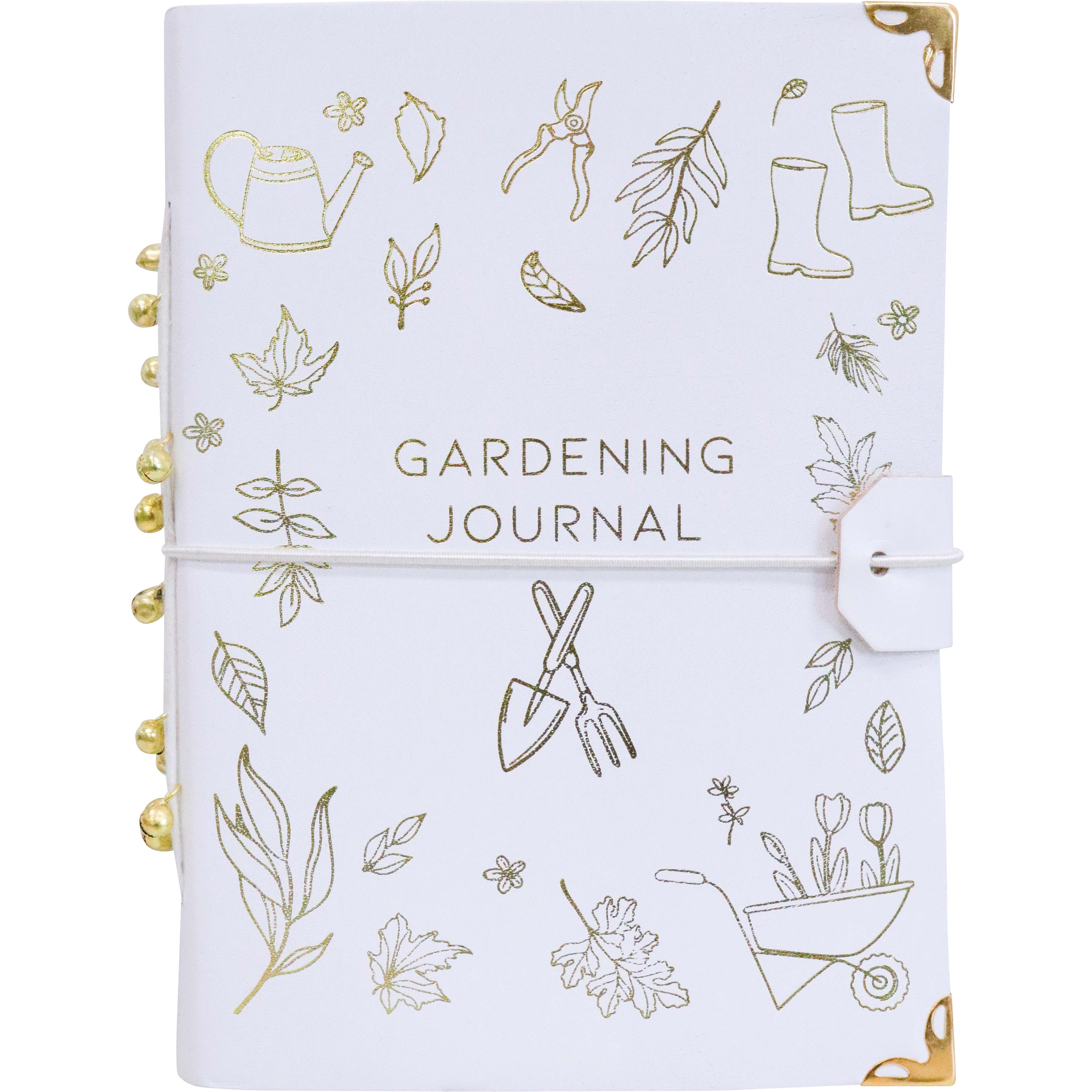 Leather N/Book Garden Journal