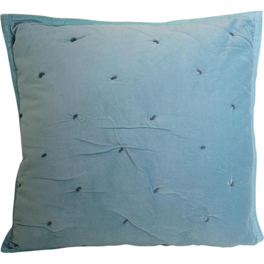 Cushion Washed Velvet Seacliff